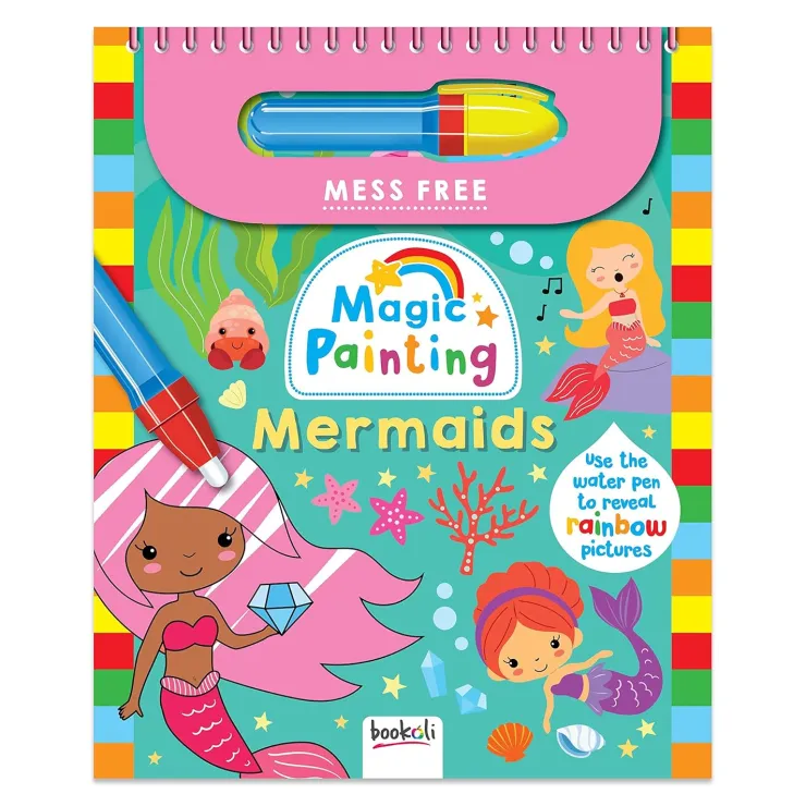 Bookoli Activities & Learning | Drawing, Colouring & Painting>Magic Painting - Mermaids