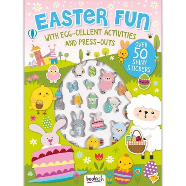 Bookoli Activities & Learning | Drawing, Colouring & Painting>Sticker & Activity Book - Easter Fun