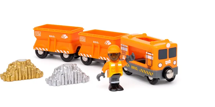 Brio Trains & Train Sets | 3 Years+>Gold Cargo Train*