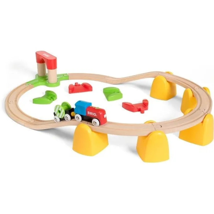 Brio Wooden Toys | Trains & Train Sets>My First Railway Battery Train Set