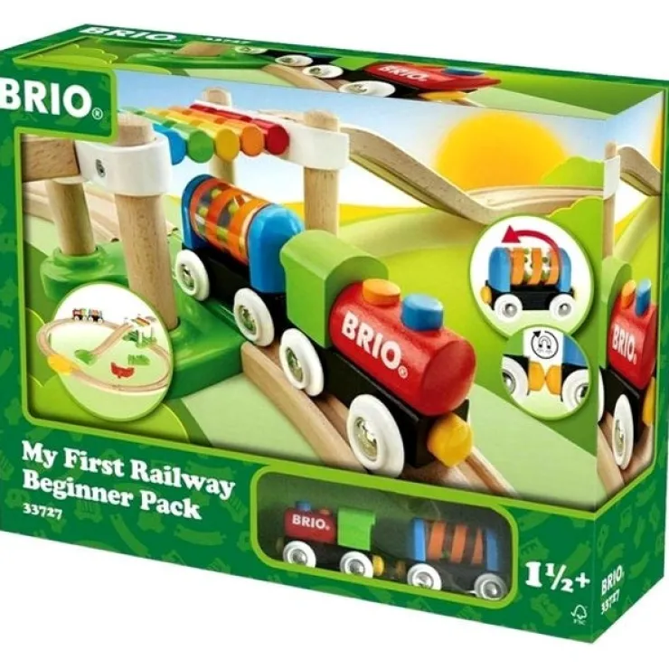 Brio Wooden Toys | Trains & Train Sets>My First Railway Beginner Pack
