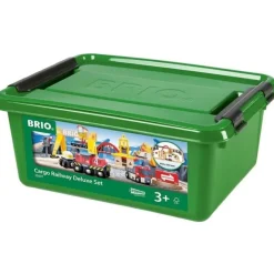Brio Wooden Toys | Trains & Train Sets>World Cargo Railway Deluxe Set