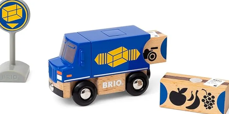 Brio Wooden Toys | Trains & Train Sets>* World Delivery Truck