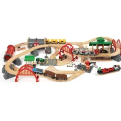 Brio Wooden Toys | Trains & Train Sets>World Deluxe Railway Set