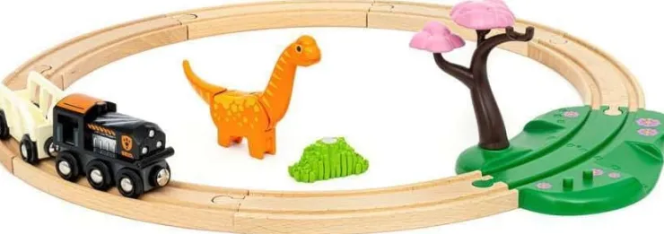 Brio Wooden Toys | Trains & Train Sets>World Dinosaur Circle Set