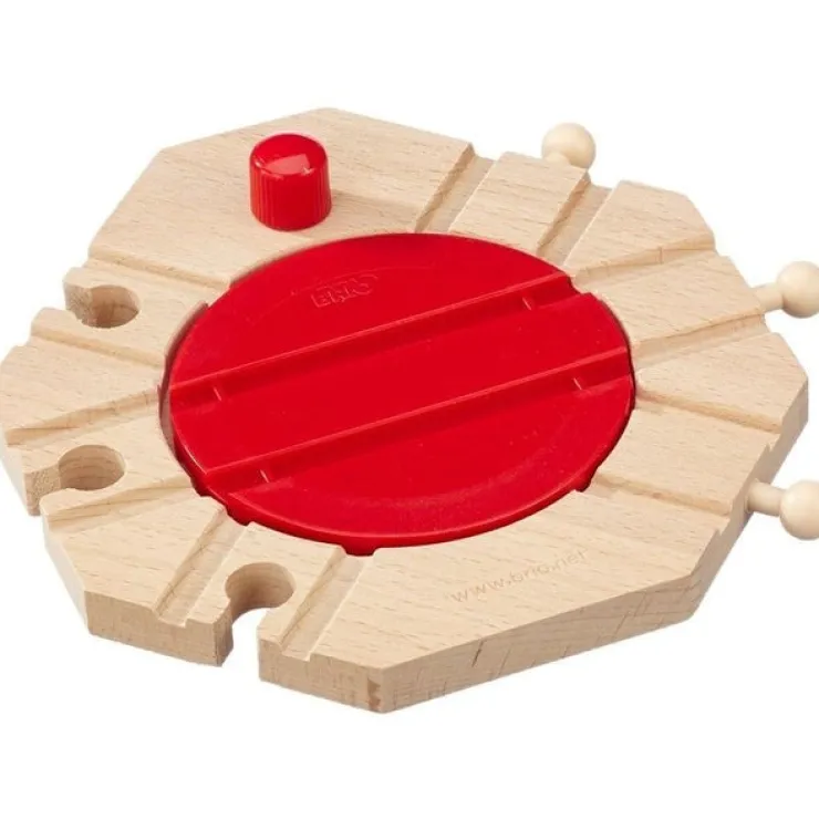 Brio Wooden Toys | Trains & Train Sets>World Mechanical Turntable