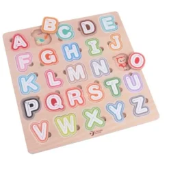 Classic World Wooden Toys | Early Development Toys>Alphabet Puzzle