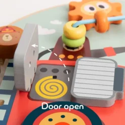 Classic World Wooden Toys | Activities & Learning>Fire Engine Busy Board