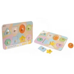 Classic World Wooden Toys | Jigsaw Puzzles>Geometry Puzzle