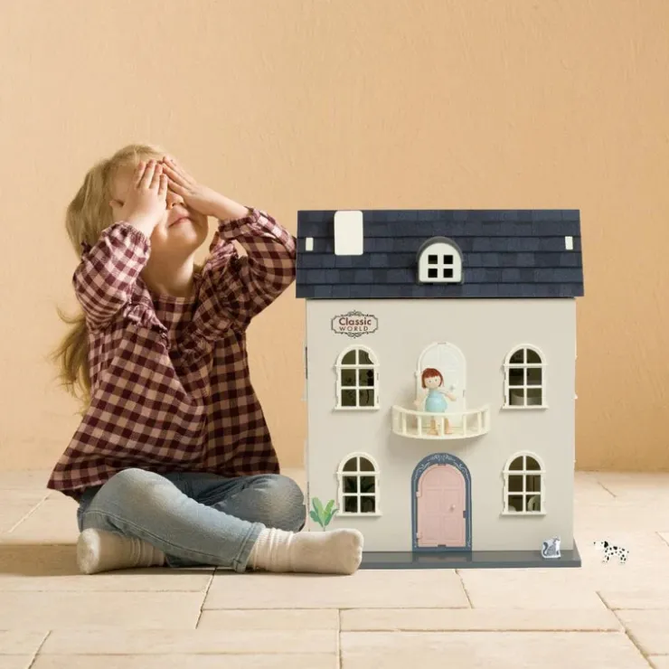 Classic World Wooden Toys | Dolls>Vintage Dolls House