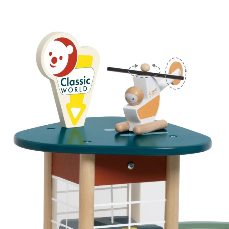 Classic World Pretend Play | Wooden Toys>Vintage Garage