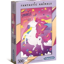 Clementoni Jigsaw Puzzles>Fantastic Animal Puzzle - Unicorn^