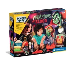 Clementoni Science & Discovery | 8 Years+>Science & Play - Fun Vampire and Blood Kit^