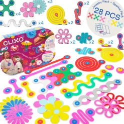 Clixo Steam Toys | Magnetic Construction>Jewelry Pack (28pc)