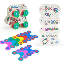 Clixo Steam Toys | Magnetic Construction>Tiny & Mighty Pack (9pc)