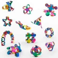 Clixo Steam Toys | Magnetic Construction>Tiny & Mighty Pack (9pc)