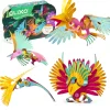 Clixo Steam Toys | Magnetic Construction>Tropical Birds (22pc)