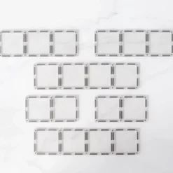 Connetix Magnetic Construction | Building Sets>Clear Rectangle Pack 12pc