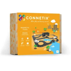 Connetix Building Sets | Magnetic Tiles>Creative Roads Pack 48pc