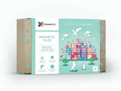 Connetix Building Sets | Magnetic Tiles>Pastel Creative Pack 120 pc