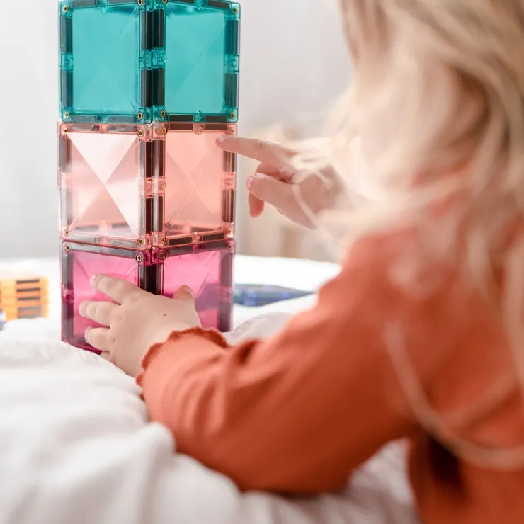 Connetix Building Sets | Magnetic Tiles>Pastel Mega Pack 202 pc