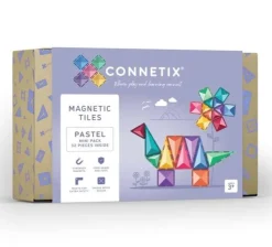 Connetix Building Sets | Magnetic Tiles>Pastel Mini Pack 32pc