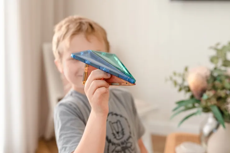 Connetix Building Sets | Magnetic Tiles>Pastel Starter Pack 64pc