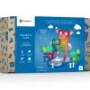 Connetix Building Sets | Magnetic Tiles>Rainbow Ball Run Expansion Pack 66 pc