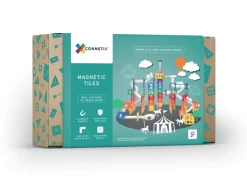 Connetix Building Sets | Magnetic Tiles>Rainbow Ball Run Pack 92pc
