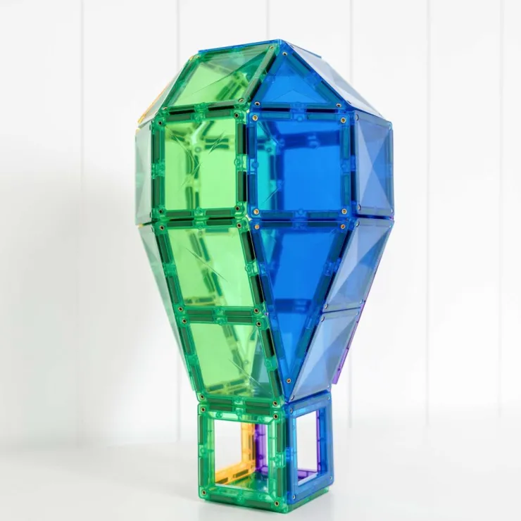 Connetix Building Sets | Magnetic Tiles>Rainbow Creative Pack 102pc