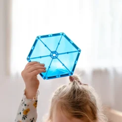 Connetix Building Sets | Magnetic Tiles>Rainbow Geometry Pack 30pc
