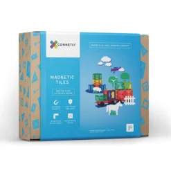 Connetix Building Sets | Magnetic Tiles>Rainbow Motion Pack 24pc