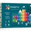 Connetix Building Sets | Magnetic Tiles>Rainbow Rectangle Pack 18pc
