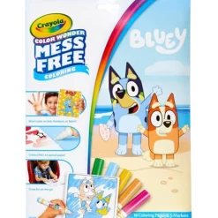 Crayola Drawing, Colouring & Painting | 3 Years+>Colour Wonder Foldalope  Bluey