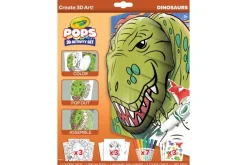 Crayola Art Supplies | Drawing, Colouring & Painting>* POPS 3D Activity Set Dinosaurs