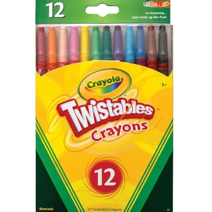Crayola Art Supplies | Drawing, Colouring & Painting>Twistables Crayons 12pk