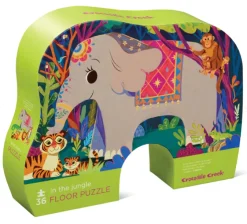 Crocodile Creek Jigsaw Puzzles | 3 Years+>36pc Floor Puzzle - In the Jungle