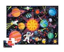 Crocodile Creek Jigsaw Puzzles | 3 Years+>36pc Floor Puzzle - Space Explorer