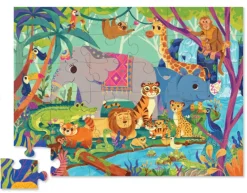 Crocodile Creek Jigsaw Puzzles | 3 Years+>36pc Floor Puzzle - In the Jungle