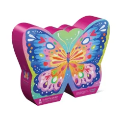 Crocodile Creek Jigsaw Puzzles | 3 Years+>36pc Foil Floor Puzzle - Butterfly Garden*