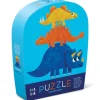 Crocodile Creek Jigsaw Puzzles | 2 Years+>12pc Mini Puzzle - Dino Friends