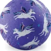 Crocodile Creek Balls | 3 Years+>5" Playground Ball - Purple Unicorn