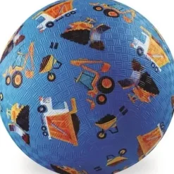 Crocodile Creek Balls | 3 Years+>7" Playground Ball - Construction