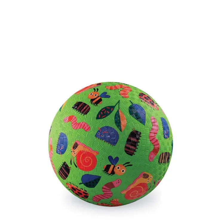 Crocodile Creek Balls | 3 Years+>5" Playground Ball - Garden Friends
