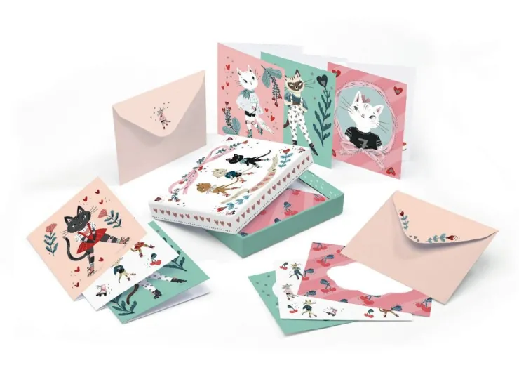 DJECO Stationary & Stickers | Reading & Writing>Lucille Writing Set