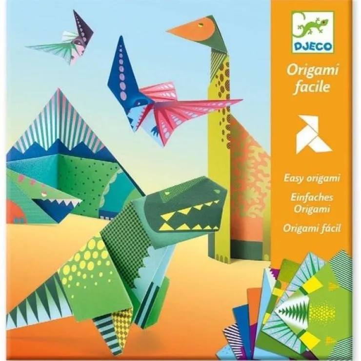 DJECO Make & Create | 6 Years+>Origami - Dinosaurs