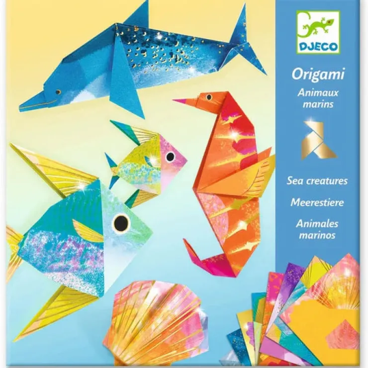 DJECO Make & Create | 8 Years+>Origami - Sea Creatures