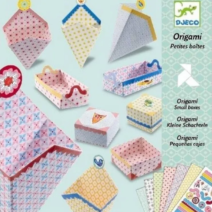 DJECO Make & Create | 6 Years+>Origami - Small Boxes