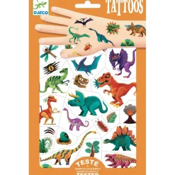 DJECO Temporary Tattoos | 3 Years+>Tattoos - Dino Club