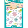 DJECO Temporary Tattoos | 3 Years+>Tattoos - Field Flowers